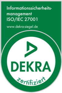 DEKRA Prüfsiegel Informationssicherheitsmanagement