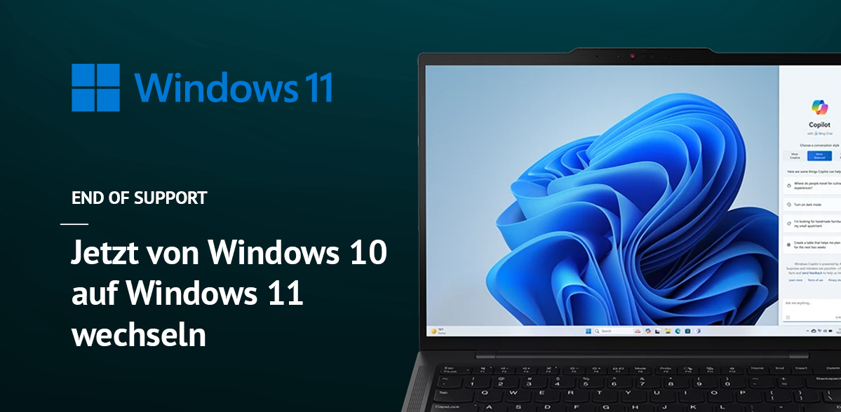 End of support für Windows 10. Jetzt auf Windows 11 wechseln.