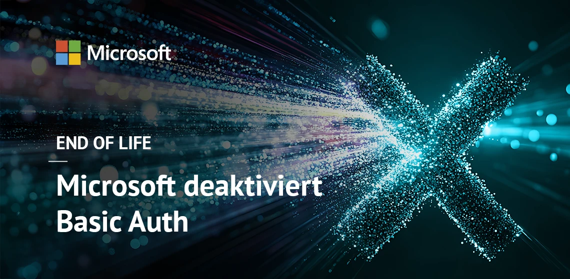 News Headerbild: Microsoft deaktiviert Basic Auth