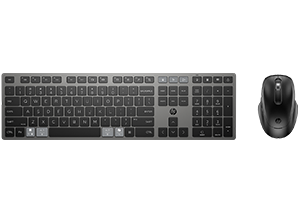 HP 725 Kombo: nachhaltige Tastatur und Maus für mehrere Geräte | wiederaufladbar und kabellos