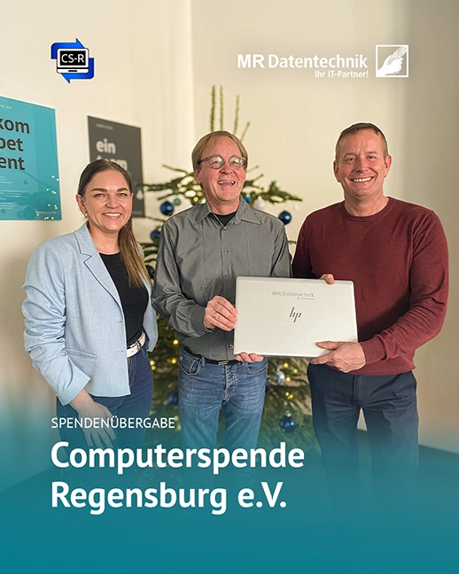 Spende an die Computerspende Regensburg