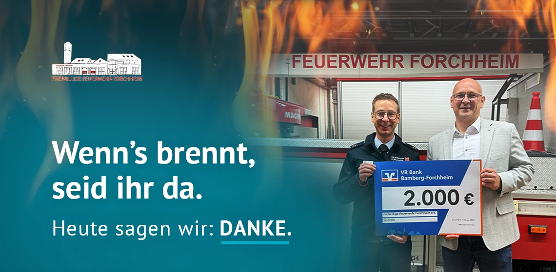MR4social unterst&uuml;tzt die Freiwillige Feuerwehr Forchheim