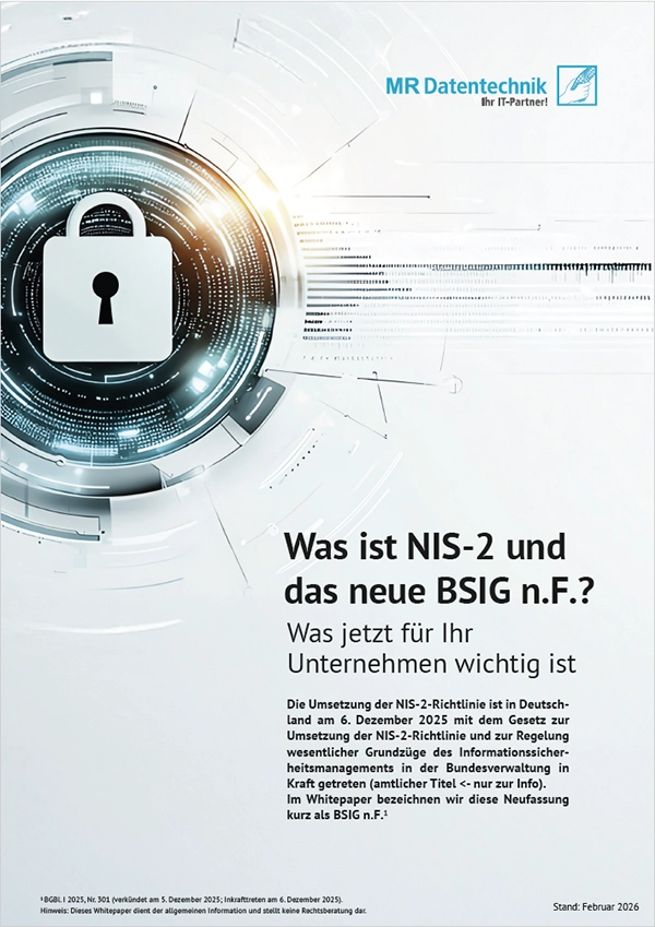 Flyer: Was ist NIS2 und das neue BSIG n.F.?