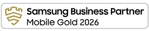 Logo Samsung Premium Partner Business Mobile Gold 2026