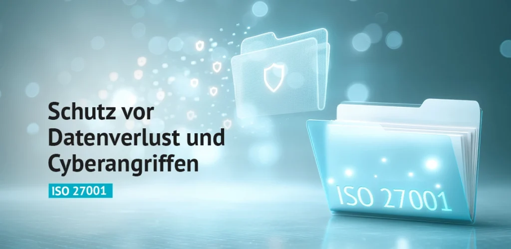 MR News Headerbild: Zertifizierung für Informationssicherheit nach ISO 27001