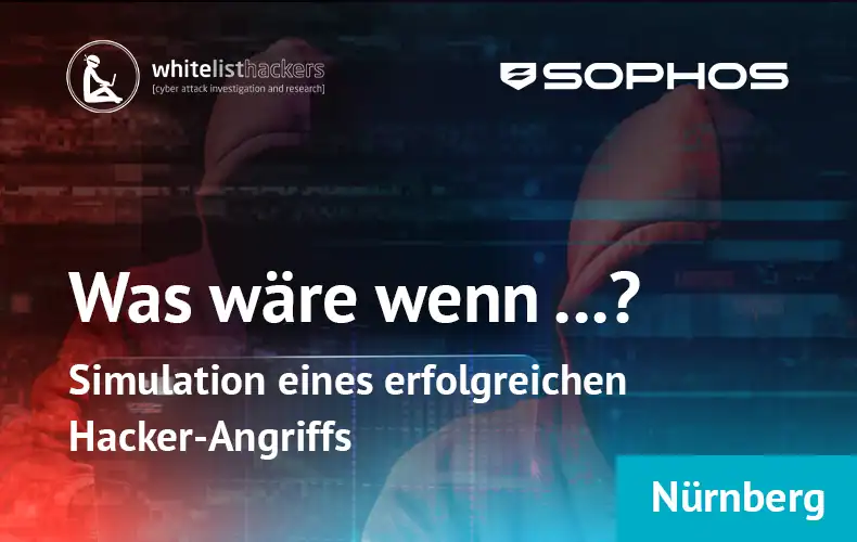 Live-Event: IT-Sicherheit Tabletop-Excercise mit MR Datentechnik und Sophos in Nürnberg