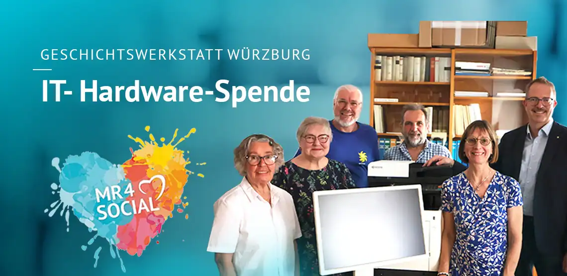 Moderne IT-Hardware f&uuml;r ein St&uuml;ck W&uuml;rzburger Geschichte