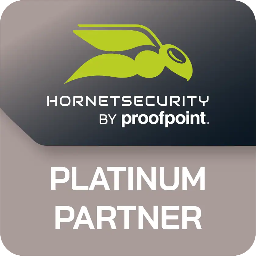 MR als Platinum Partner von Hornetsecurity